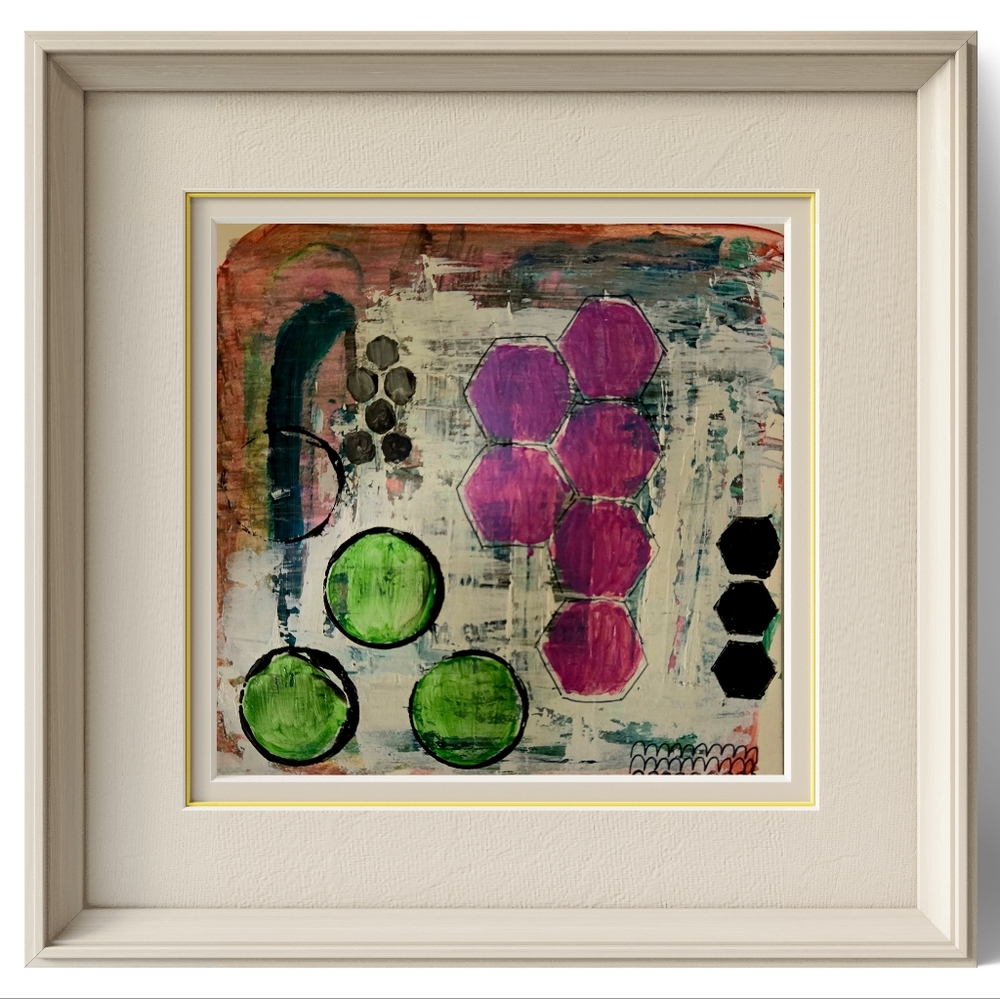 Abstract Geometric Art - One of a Kind